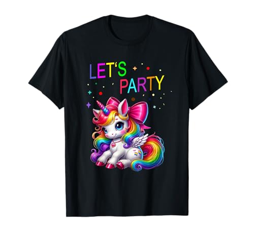 Einhorn Party Outfit Damen Herren Einhorn T-Shirt Einhorn Party Outfit Damen Herren Einhorn T-Shirt von Einhorn Kostüm Party Outfit Fasching Karneval