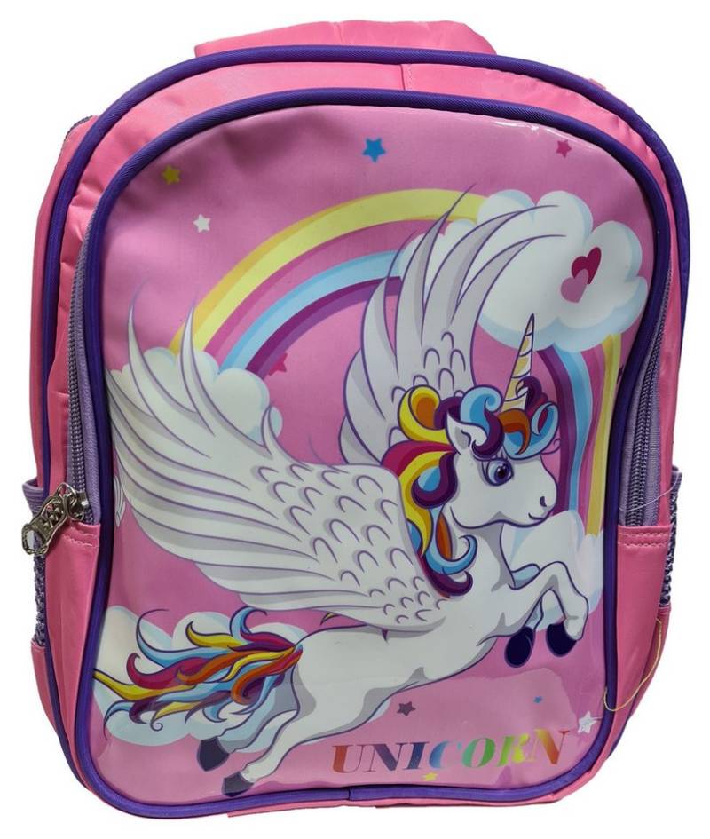 Einkaufszauber Clutch Kinder Rucksack Fliegendes Einhorn - Daypack Backpack, Fliegendes Einhorn von Einkaufszauber