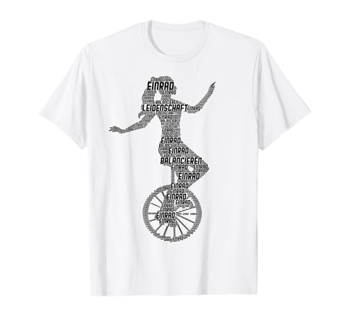 Einrad Mädchen Einradfahrerin Unicycle Kinder T-Shirt von Einradfahrerin & Einradfahrer Geschenke