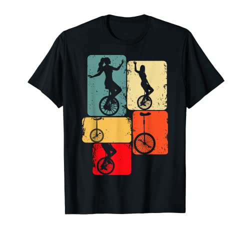 Einrad Mädchen Unicycle Damen Kinder T-Shirt von Einradfahrerin & Einradfahrer Geschenke