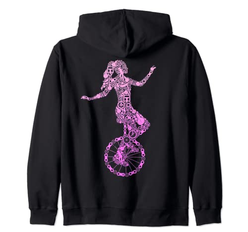 Einrad Mädchen Unicycle Einradfahrerin Kinder Kapuzenjacke Einrad Mädchen Unicycle Einradfahrerin Kinder Kapuzenjacke von Einradfahrerin & Einradfahrer Geschenke