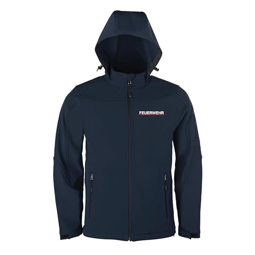 EinsEinsZwei Softshelljacke Feuerwehr Sachsen Herren Dienstkleidung Workwear Qualität von EinsEinsZwei