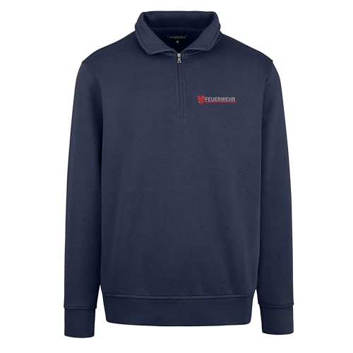 EinsEinsZwei Zipper 1/4-Zip-Sweatshirt Feuerwehr Brandenburg Dienstkleidung Workwear Qualität EinsEinsZwei Zipper 1/4-Zip-Sweatshirt Feuerwehr Brandenburg Dienstkleidung Workwear Qualität von EinsEinsZwei
