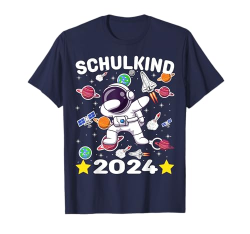 First Day of School 2024 School Child Astronaut for Boys T-Shirt First Day of School 2024 School Child Astronaut for Boys T-Shirt von Einschulung 2024 Schulkind Shop