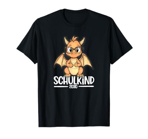 Einschulung Kinder 2030 Drache Schulkind 2030 für 1. Klasse T-Shirt Einschulung Kinder 2030 Drache Schulkind 2030 für 1. Klasse T-Shirt von Einschulung Drache Schulanfang Vorschule