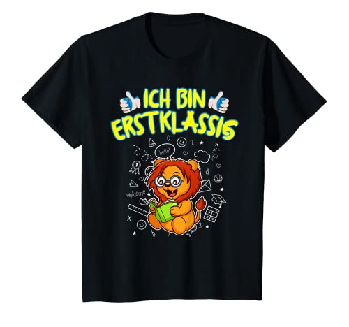 Kinder Ich Bin Erstklassig Einschulung Grundschule T-Shirt von Einschulung Geschenkidee Grundschüler Erste Klasse