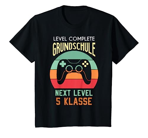 Kinder Level Complete Grundschule Game Next Level 5 Klasse T-Shirt Kinder Level Complete Grundschule Game Next Level 5 Klasse T-Shirt von Einschulung Gymnasium 5. Klasse Shirt Zocker Gamer