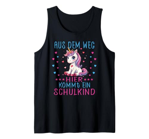 1. Klasse Einschulung Schulkind Schule Einhorn Mädchen Tank Top 1. Klasse Einschulung Schulkind Schule Einhorn Mädchen Tank Top von Einschulung Kinder Kita Abschied Erstklässler