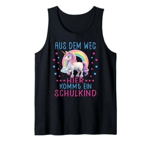 1. Klasse Einschulung Schulkind Schule Einhorn Mädchen Tank Top 1. Klasse Einschulung Schulkind Schule Einhorn Mädchen Tank Top von Einschulung Kinder Kita Abschied Erstklässler
