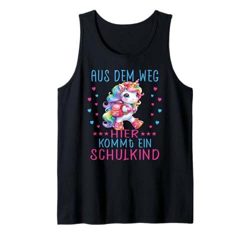 1. Klasse Einschulung Schulkind Schule Einhorn Mädchen Tank Top 1. Klasse Einschulung Schulkind Schule Einhorn Mädchen Tank Top von Einschulung Kinder Kita Abschied Erstklässler