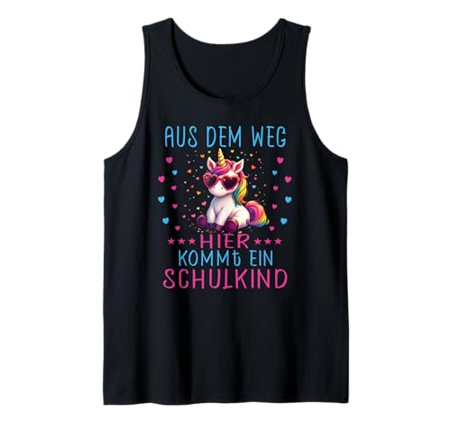 1. Klasse Einschulung Schulkind Schule Einhorn Mädchen Tank Top 1. Klasse Einschulung Schulkind Schule Einhorn Mädchen Tank Top von Einschulung Kinder Kita Abschied Erstklässler