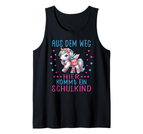 1. Klasse Einschulung Schulkind Schule Einhorn Mädchen Tank Top 1. Klasse Einschulung Schulkind Schule Einhorn Mädchen Tank Top von Einschulung Kinder Kita Abschied Erstklässler