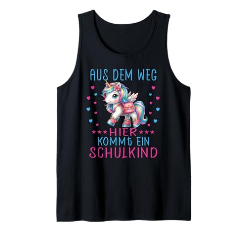 1. Klasse Einschulung Schulkind Schule Einhorn Mädchen Tank Top 1. Klasse Einschulung Schulkind Schule Einhorn Mädchen Tank Top von Einschulung Kinder Kita Abschied Erstklässler