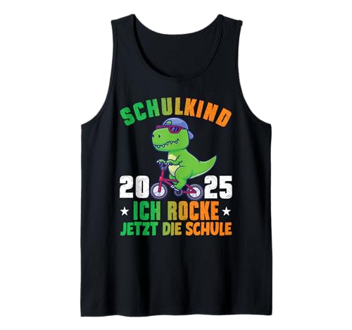 1. Klasse Einschulung Schultüte Schulkind Schule T-Rex Jungs Tank Top 1. Klasse Einschulung Schultüte Schulkind Schule T-Rex Jungs Tank Top von Einschulung Kinder Kita Abschied Erstklässler