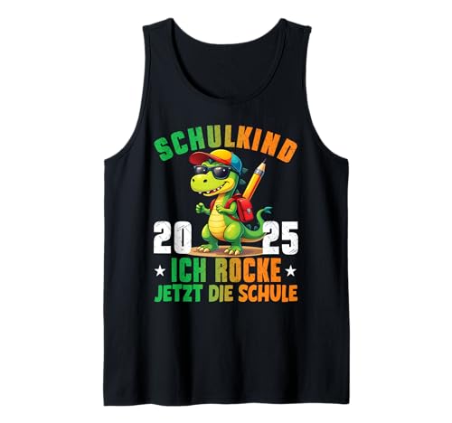 1. Klasse Einschulung Schultüte Schulkind Schule T-Rex Jungs Tank Top 1. Klasse Einschulung Schultüte Schulkind Schule T-Rex Jungs Tank Top von Einschulung Kinder Kita Abschied Erstklässler