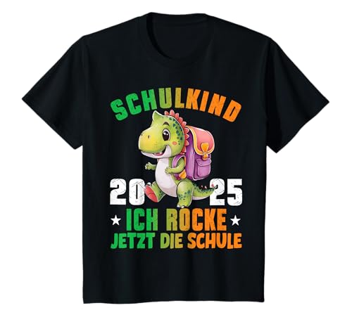 Kinder 1. Klasse Einschulung Schultüte Schulkind Schule T-Rex Jungs T-Shirt Kinder 1. Klasse Einschulung Schultüte Schulkind Schule T-Rex Jungs T-Shirt von Einschulung Kinder Kita Abschied Erstklässler