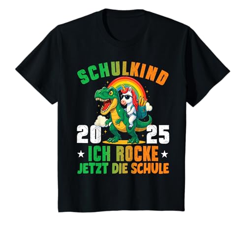 Kinder 1. Klasse Einschulung Schultüte Schulkind Schule T-Rex Jungs T-Shirt Kinder 1. Klasse Einschulung Schultüte Schulkind Schule T-Rex Jungs T-Shirt von Einschulung Kinder Kita Abschied Erstklässler