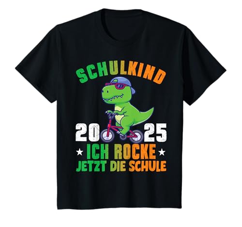Kinder 1. Klasse Einschulung Schultüte Schulkind Schule T-Rex Jungs T-Shirt Kinder 1. Klasse Einschulung Schultüte Schulkind Schule T-Rex Jungs T-Shirt von Einschulung Kinder Kita Abschied Erstklässler