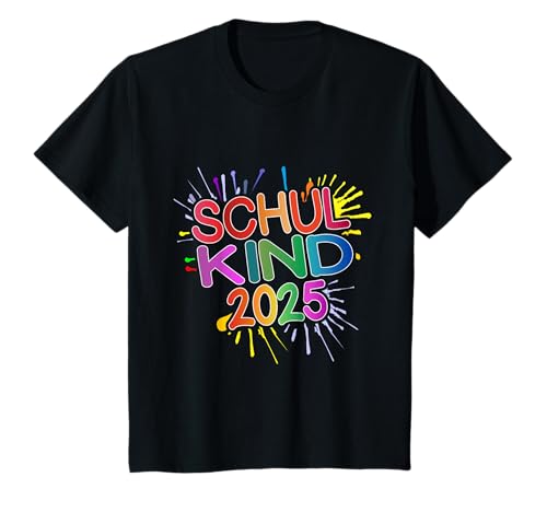 Kinder Schulkind 2025 1.Klasse Einschulung T-Shirt Kinder Schulkind 2025 1.Klasse Einschulung T-Shirt von Einschulung Schulkind Schulanfänger 2025