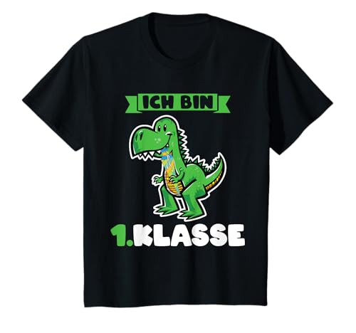 Kinder Einschulung Dinosaurier Schultüte T-Shirt Kinder Einschulung Dinosaurier Schultüte T-Shirt von Einschulung & Schulkind Geschenk
