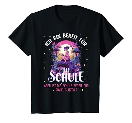 Kinder Ich bin bereit für die Schule Grundschule 1.Klasse Mädchen T-Shirt Kinder Ich bin bereit für die Schule Grundschule 1.Klasse Mädchen T-Shirt von Einschulungs Ideen Mädchen für z.B. Schultüte