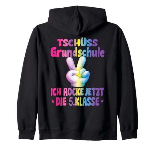 Einschulung 5.Klasse Schulstart 2025 Schule Kinder Jungs Kapuzenjacke von Einschulungsgeschenk 5. Klasse Jungen & Mädchen