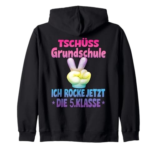 Einschulung 5.Klasse Schulstart 2025 Schule Kinder Jungs Kapuzenjacke von Einschulungsgeschenk 5. Klasse Jungen & Mädchen