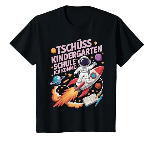 Kinder Schule Ich Komme Jungen Einschulung Kitaabgänger 1. Klasse T-Shirt von Einschulungsgeschenke Jungen Einschulung 1. Klasse