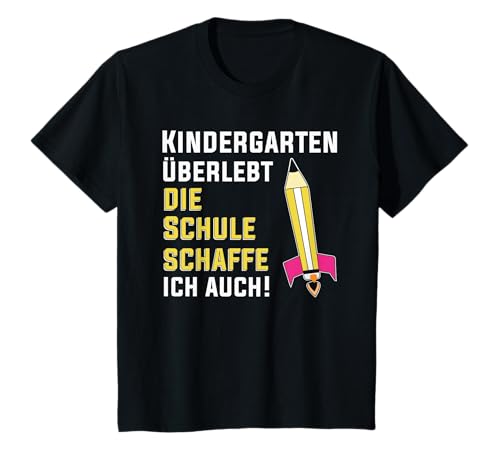 Kinder Die Schule schaffe ich auch - Einschulung Junge Schulkind T-Shirt Kinder Die Schule schaffe ich auch - Einschulung Junge Schulkind T-Shirt von Einschulungsgeschenke Jungen Geschenk Einschulung