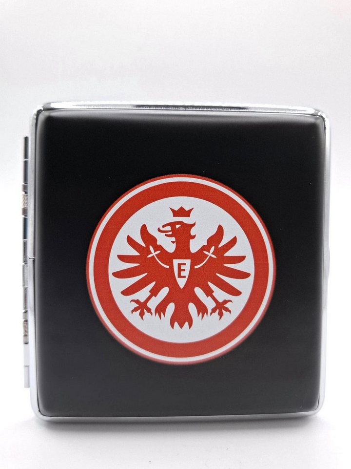 Eintracht Frankfurt Etui klassisches Metall-Etui für Zigaretten mit Logo, aus Metall von Eintracht Frankfurt