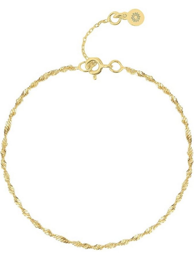 Einzelstück Armband Armband Memory gedrehtes Silberarmband 925 Sterling Silber von Einzelstück