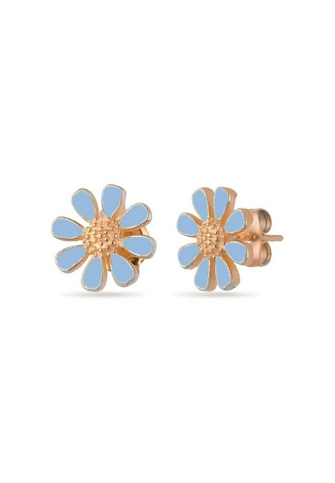 Einzelstück Paar Ohrstecker Ohrstecker 925 Silber Gänseblümchen Ohrringe, 925 Sterling Silber von Einzelstück