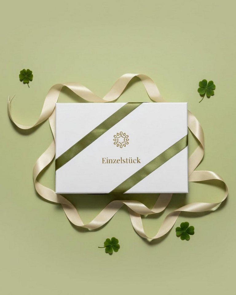 Einzelstück Schmuckset Schmuck Geschenk Set "Lucky" Halskette 925 Silber von Einzelstück