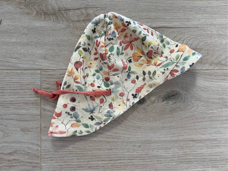 Sommermütze Kappe Sonnenschutz Wolle Seide Merinowolle 6 - 18 Monate | Kopfumfang 45-48 cm von EinzigArtLaden