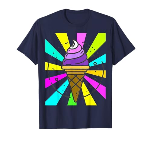 Sommer Sommerzeit Eiskrem Süßigkeiten Teenie Kinder Kind T-Shirt von Eis Eiscreme Eiskreme