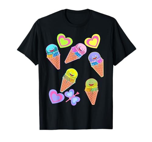 Sommer Sommerzeit Eiskreme Kinder Eiswaffel Süßigkeiten Eis T-Shirt von Eis Eiscreme Eiskreme