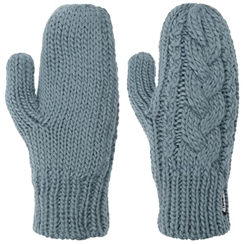 Eisbär Afra Mittens Größe one size steel blue von Eisbär