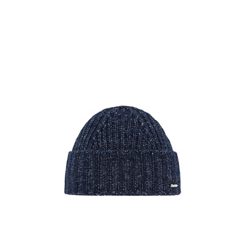 Eisbär Mütze Herren Basso Blau - weiche Fisherman Beanie für Männer - aus Merinowolle warme Strickmütze leicht und Bequeme Haube aus Österreich von Eisbär