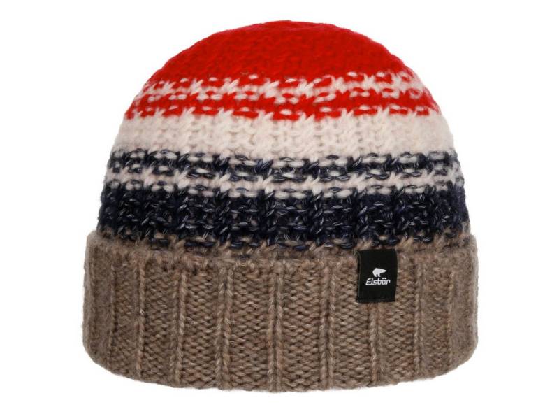 Eisbär Beanie (1-St) Strickmütze mit Umschlag, Made in Austria von Eisbär