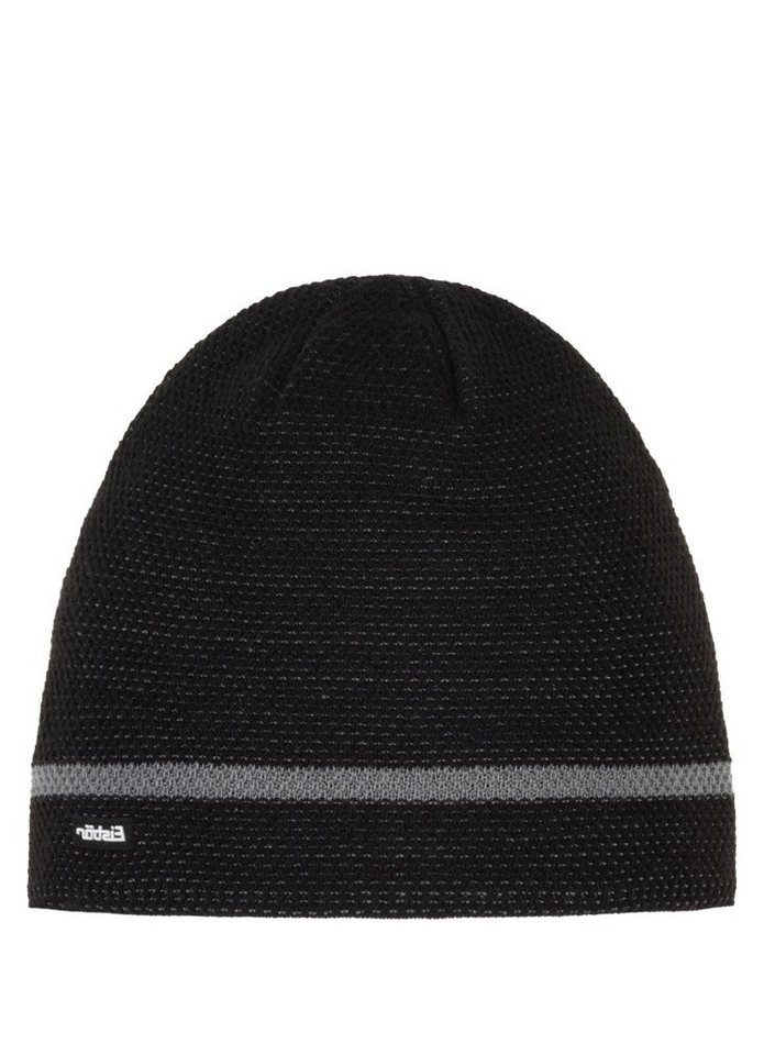 Eisbär Beanie Butch Reflective - schwarz - 1 Stück von Eisbär