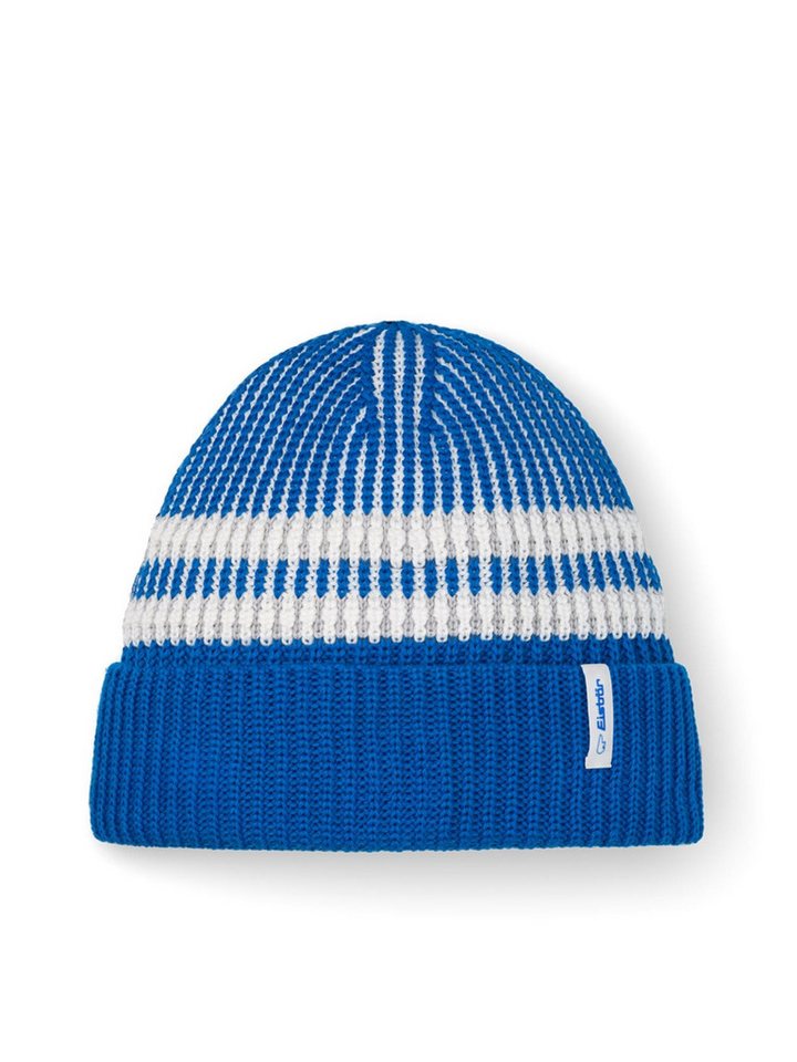 Eisbär Beanie Iska SKi Austria - Merinomix - Damen blau/weiss - 1 Stück von Eisbär