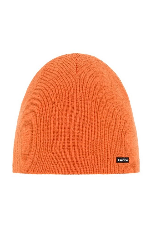 Eisbär Beanie Jason - orange - 1 Stück von Eisbär