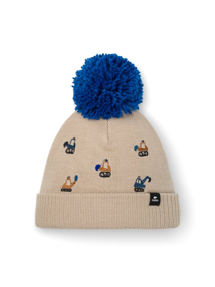 Eisbär Beanie TALUR POMPON KIDS BRUSHED SILVER/LAPIS Eisbär Beanie TALUR POMPON KIDS BRUSHED SILVER/LAPIS von Eisbär