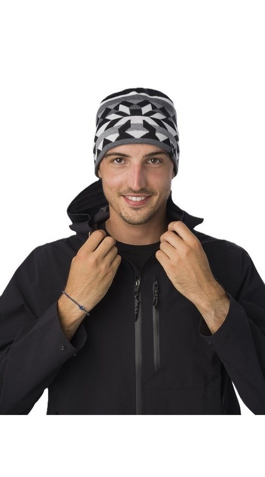 Eisbär Beanie Wintermütze Pixie - anthrazitgrau/weiss- 1 Stück von Eisbär