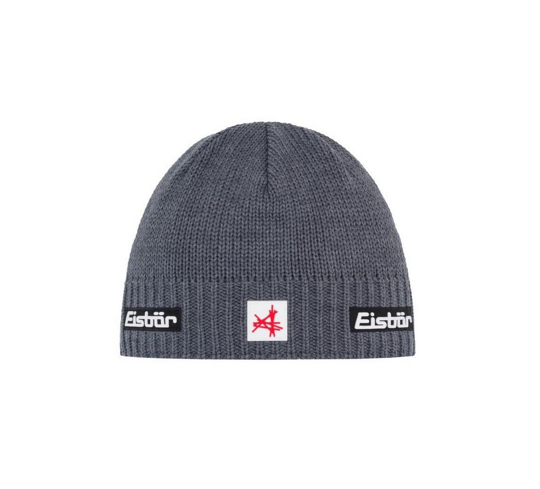 Eisbär Beanie Wintermütze Trop XL Ski Austria anthrazitgrau - 1 Stück von Eisbär