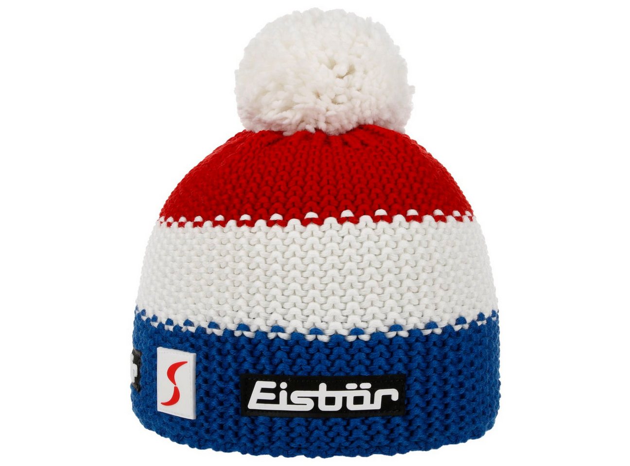 Eisbär Bommelmütze (1-St) Strickmütze mit Futter, Made in Austria von Eisbär