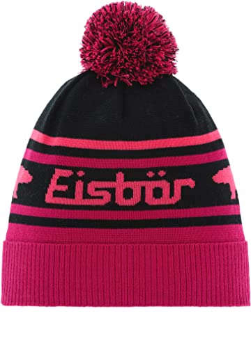 Eisbär Chani OS Pompon MÜ pittipink-schwarz-lightpink von Eisbär