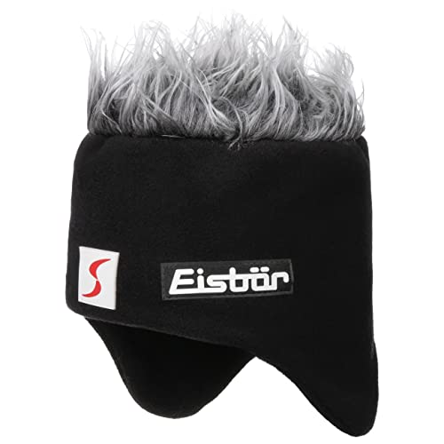 Eisbär Cocker Skipool Fleece Mütze Beanie Skimütze Wintermütze (One Size - schwarz) von Eisbär