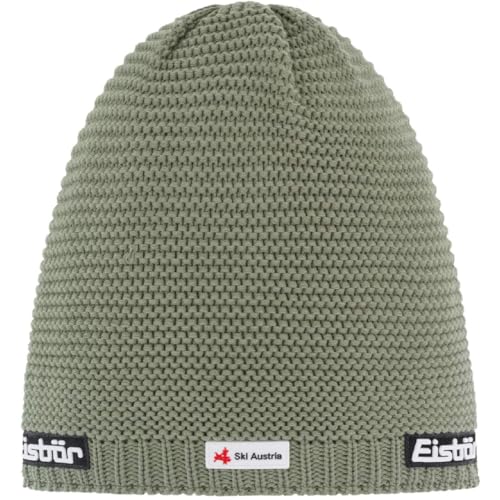 Eisbär Corson OS MÜ SKA Misty Forest - Unisex-Erwachsene, Winteraktivitäten, Kälte - Strickmütze - Beanie - Hellgrün von Eisbär