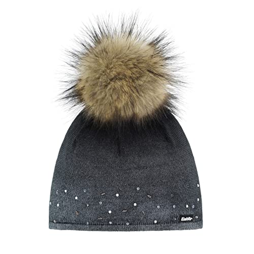 Eisbär Damen Dip Dye Lux Crystal Winter-Hut, Schwarz, Einheitsgröße von Eisbär